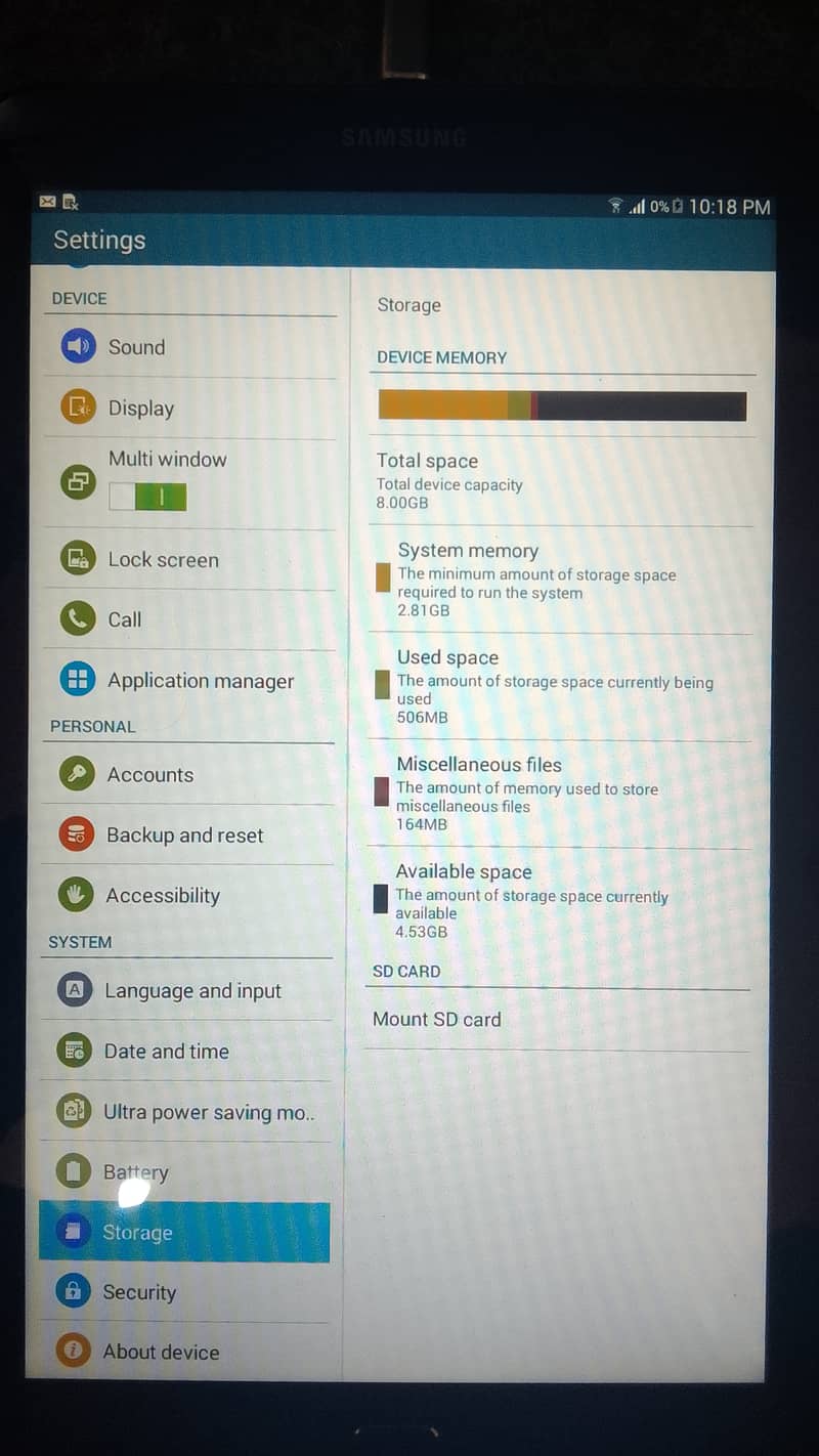 Samsung Galaxy Tab E 1
