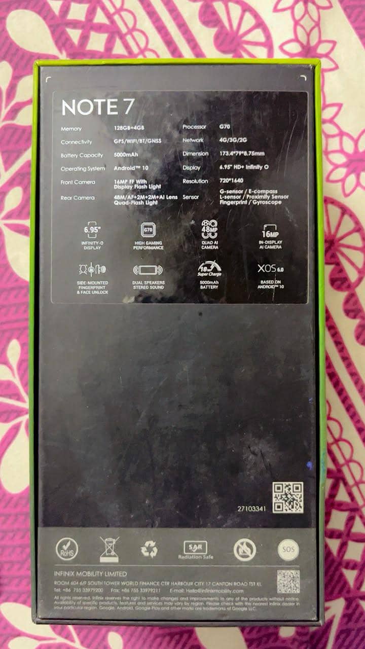 Infinix Note 7 2