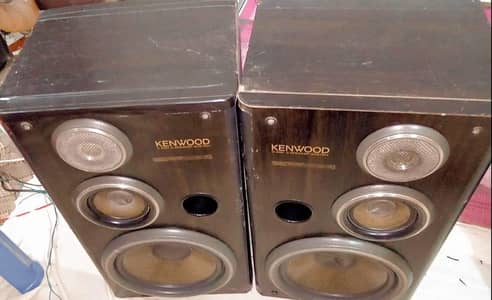 KENWOOD SPEAKERS A-7J 140WATTS ORIGINAL CONDITION