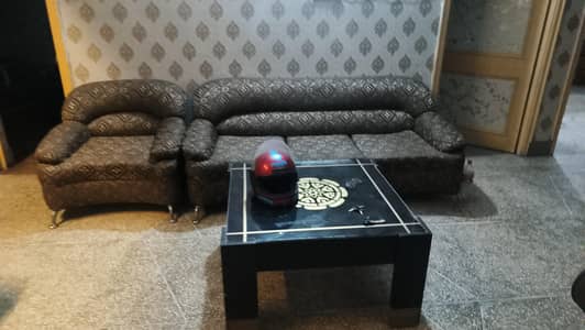 urgent sale 6 seater sofa set