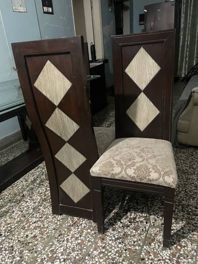 6 CHAIR DINING TABEL