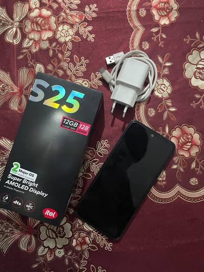 Itel S25  6 months warrenty