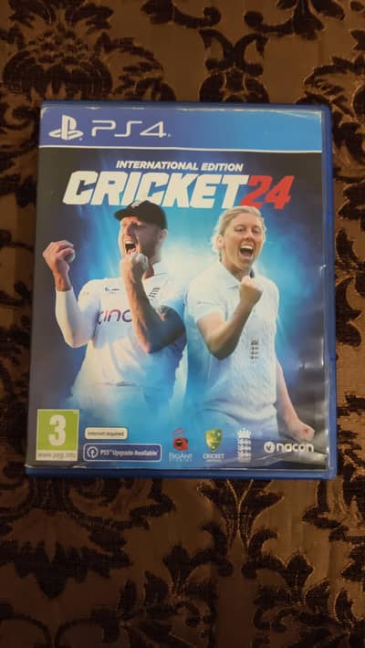 PS4 cd cricket 24