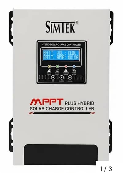 sim tek 100A solar charge controller hybrid