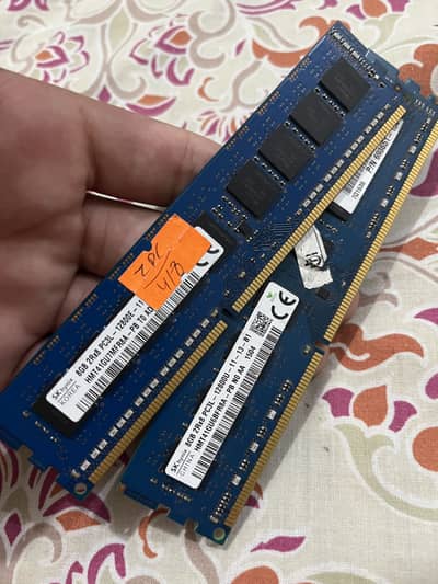 8gb ram ddr3 1800mhz available total 2 stick