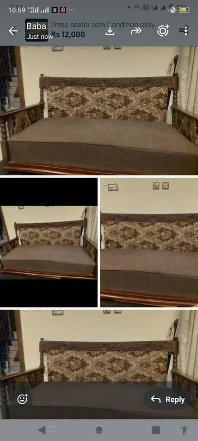 Sofa three seater
