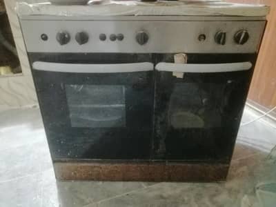 5 burner cooking range