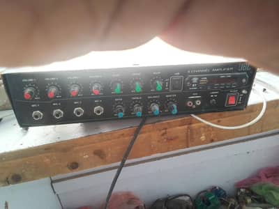 eco sound amplifier 4 cahnnel
