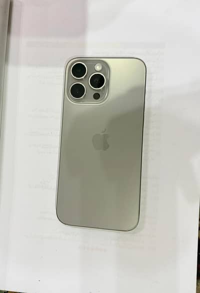 Apple iPhone 15 Pro Max, PTA approved, BH 100%