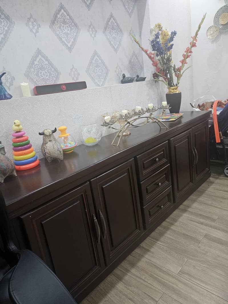 Sideboard with mirror-Mirror with table-Console table-Buffet-Sideboard 2