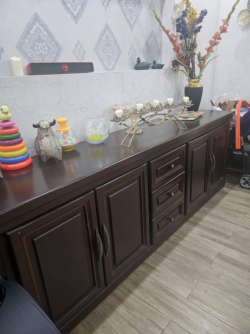 Sideboard with mirror-Mirror with table-Console table-Buffet-Sideboard 3