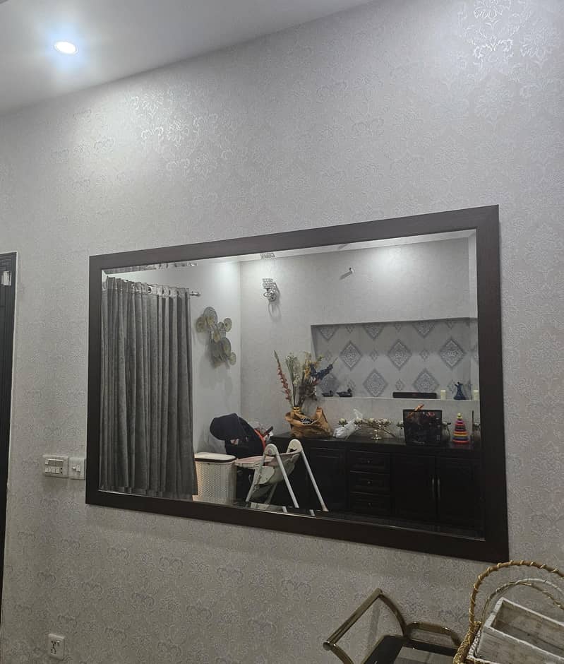Sideboard with mirror-Mirror with table-Console table-Buffet-Sideboard 4