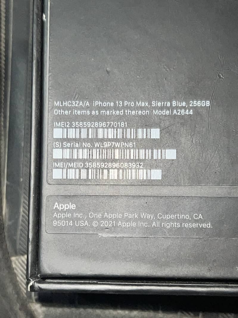 Apple iPhone 13pro max 6