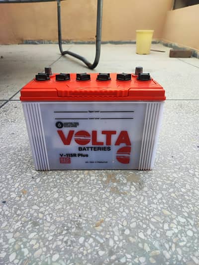 Volta V-115R Plus 4 Batteries 12V 72AH 12Plates