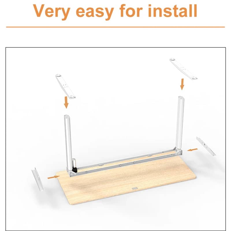 Height adjustable table standing desk frame lifting table computer tab 1