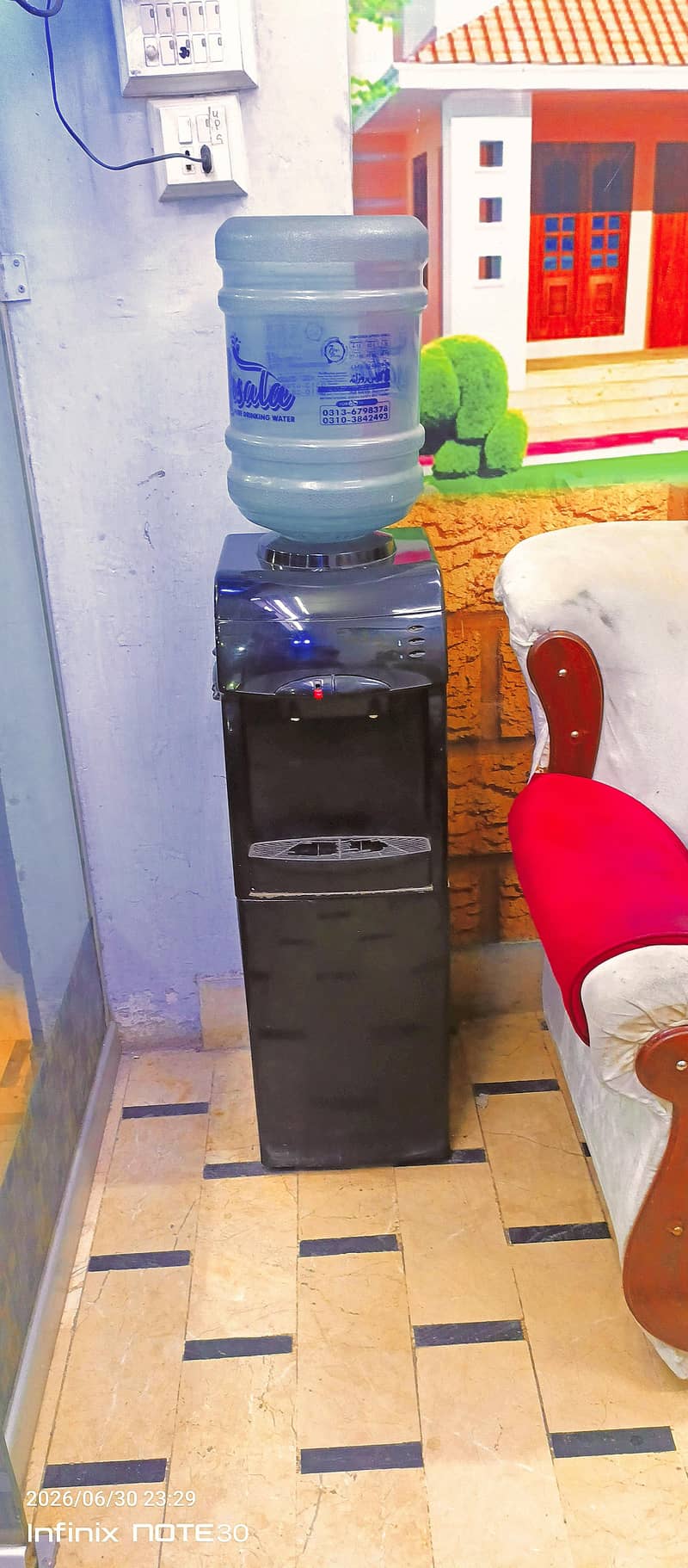 water dispenser fully working 0