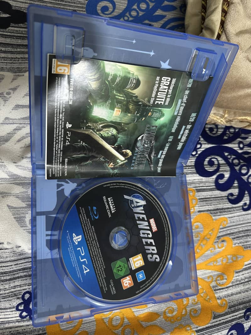 Avengers ps4 cd 1