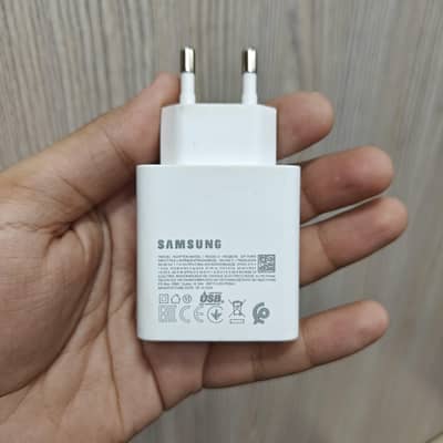 100% genuine Samsung 45Watt charger S23/S24/S25Ultra A56
