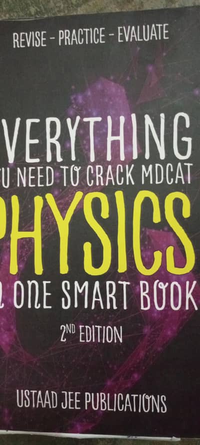 phy in sec MDCAT prep books