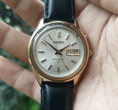 ORIGINAL SEIKO BELL MATIC GOLD PLATED CASE contact Whatsap 03432655513