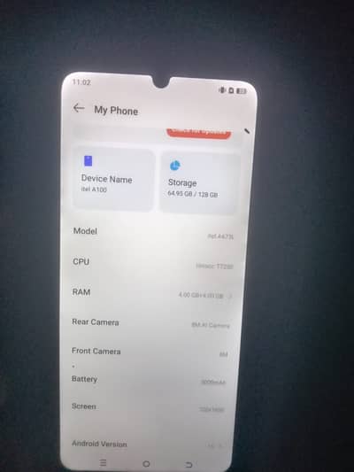 Itel A100