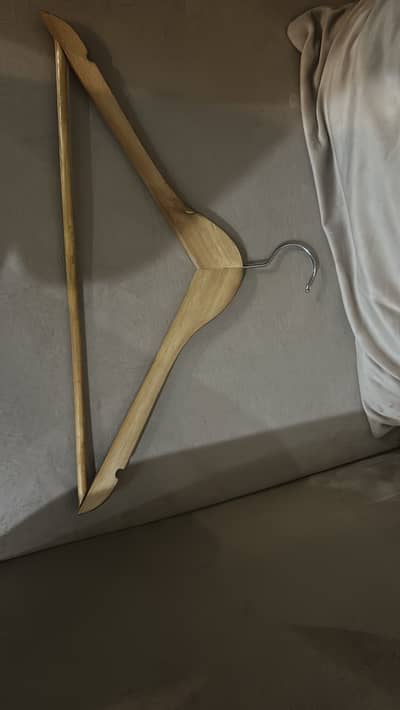wooden hangers