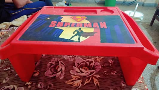 A study table for kids in decent shape