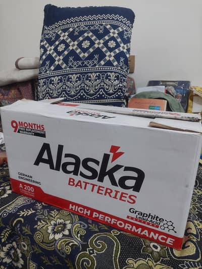 Alaska battery for sale brand new for ups and solar urgent sale