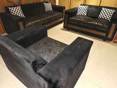 slightly used sofa set 3 2 1 seater