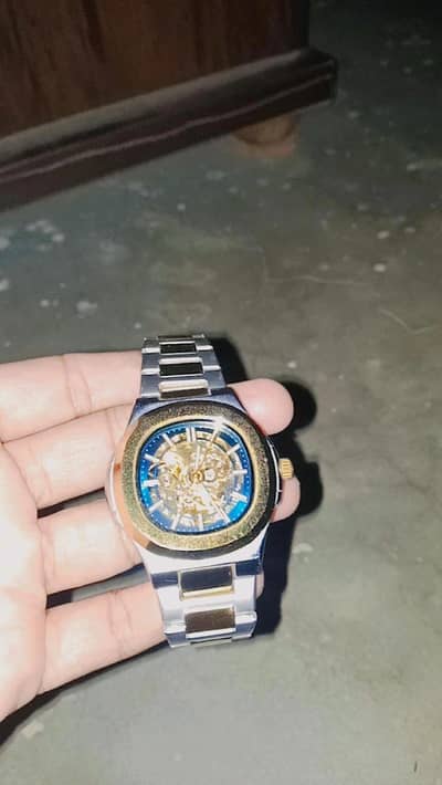 best win automatic watch skeleton