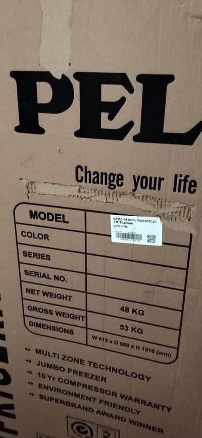 PEL fridge