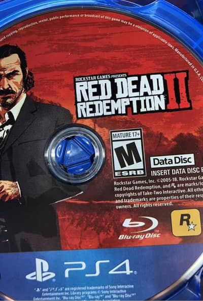 RDR2 disc
