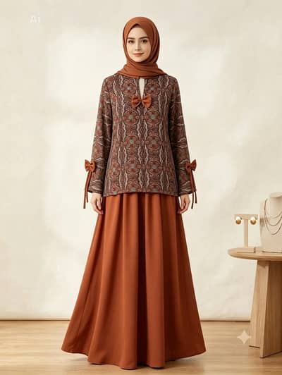 2pcs coord set skirt and top