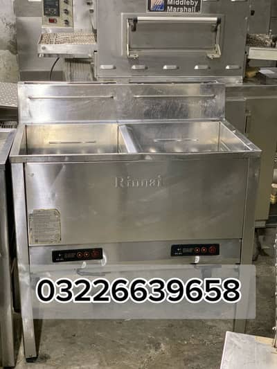 Rannai double fryer available/All resturant machines available