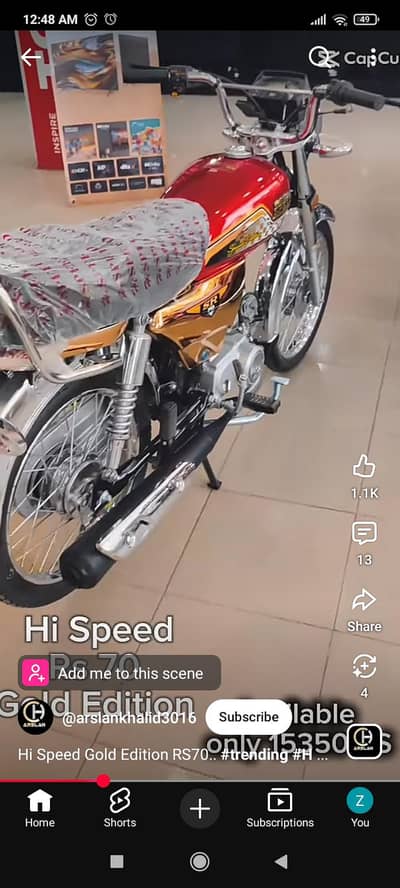hispeed 70 honda cd 70 cd 70