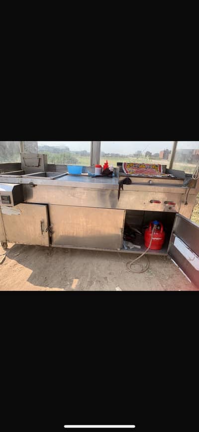 3 in 1 food counter hot plat