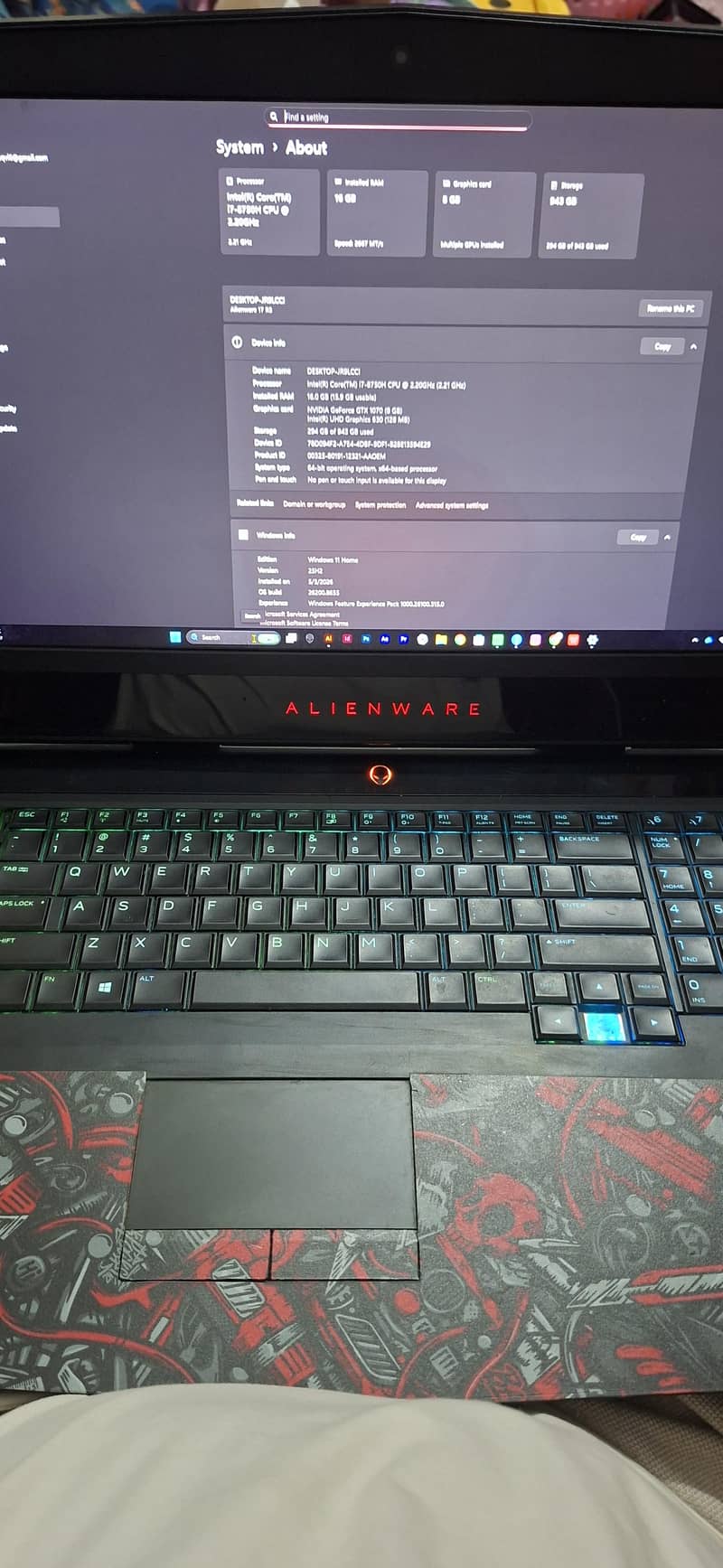 Alienware R5 5