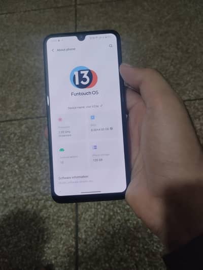 Vivo V23e 8/128 box charger sat ha