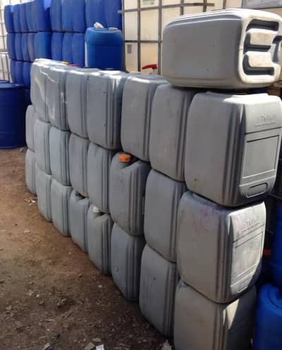 40 Liter Plastic Jerry Can, Chemical Storage Drum,Premium Leak Proof,