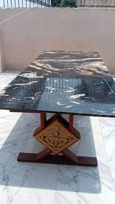 Italian Marble 8*4 Ten People Dinning Table
