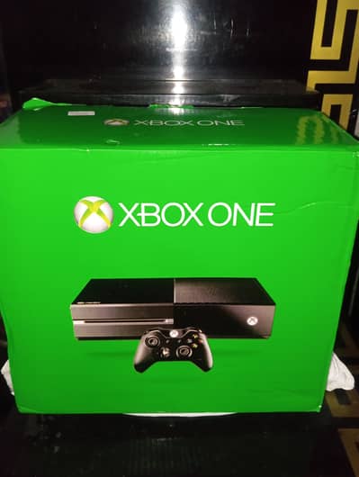 XBox one hard one trabyte one controller with box with jail break