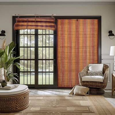 Bamboo Chik Blinds | Chick Blind for Windows & Balcony  | Sunshade
