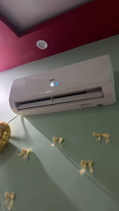 Haier 1 Ton Non Inverter AC | Just 1 year used