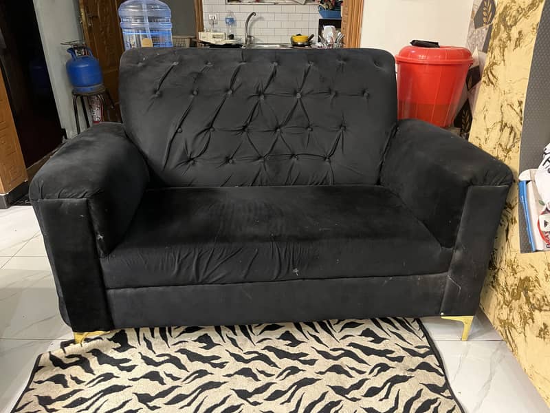 Black sofa 0