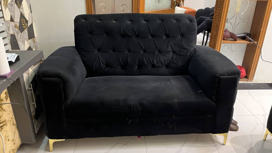 Black sofa 1