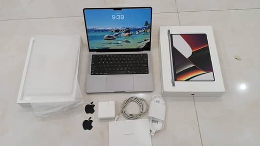 MacBook pro M1 14"inch_2021 | 16GB | 512GB SSD | Complete box