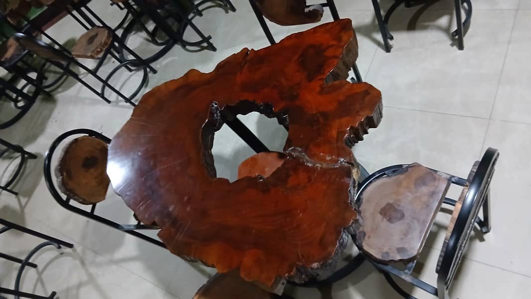 Mini Wodeen Dining table/coffe table 4