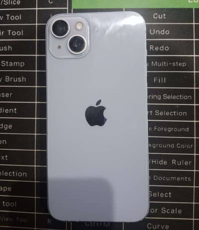 Apple iPhone 14 plus Panel Change Jv 128gb 78% Battery Health orignal