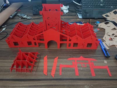 Popup Card of Castel
