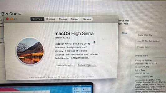 Macbook Air 2014